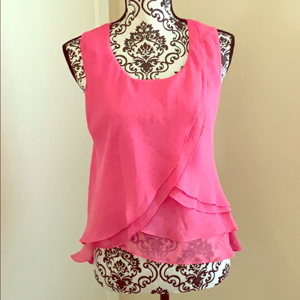 Sleeveless See-through Top